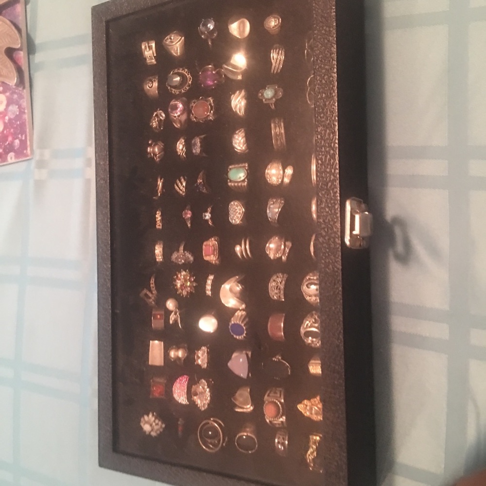Sterling silver assorted rings for sale